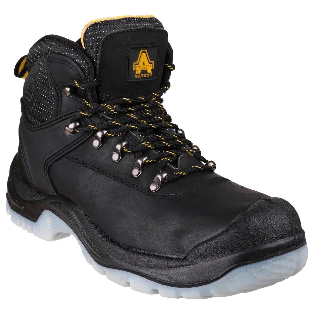 Amblers Safety FS199 Antistatic Lace Up Hiker Safety Boot BK Safetywear